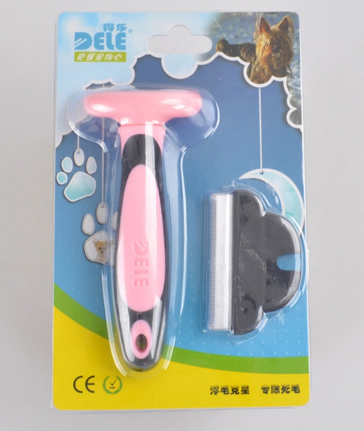 Pet Hair Removal Comb for Long-Haired Pets