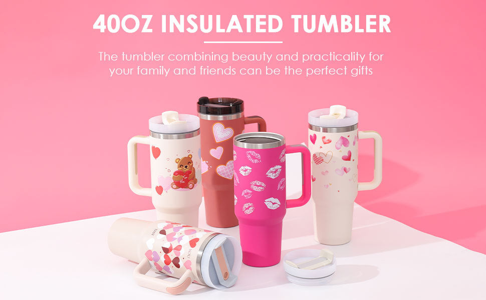 40oz Insulated Tumbler – Premium Stainless Steel Construction