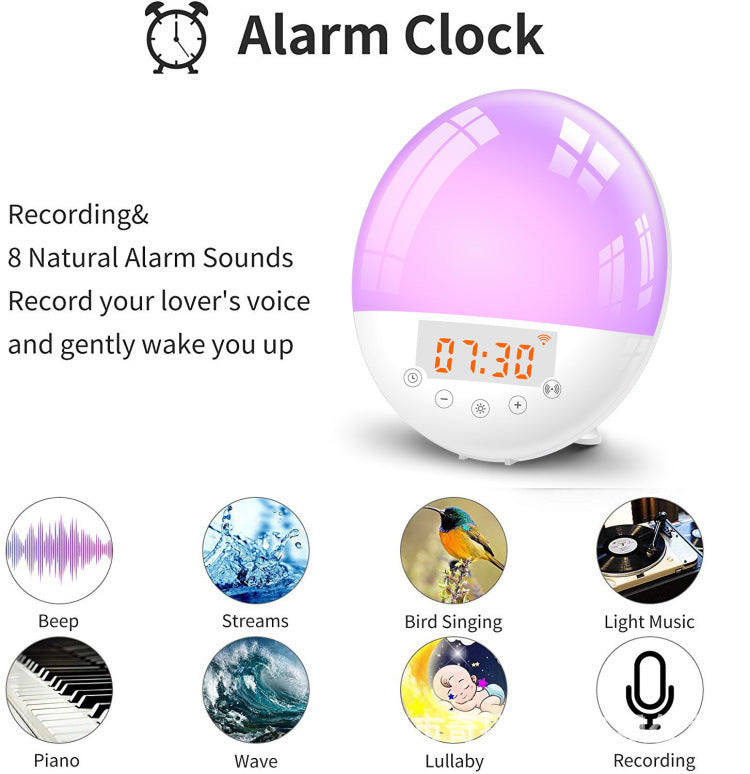 WiFi Voice-Controlled Sunrise Alarm Clock