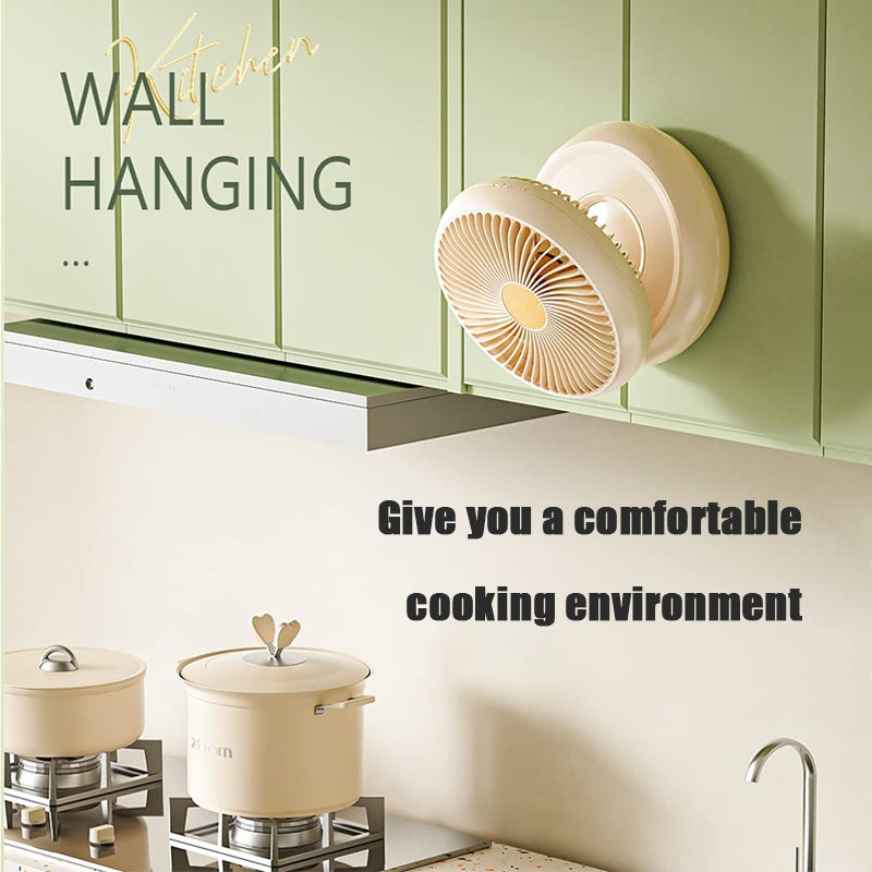 4-Speed Rechargeable Table Fan