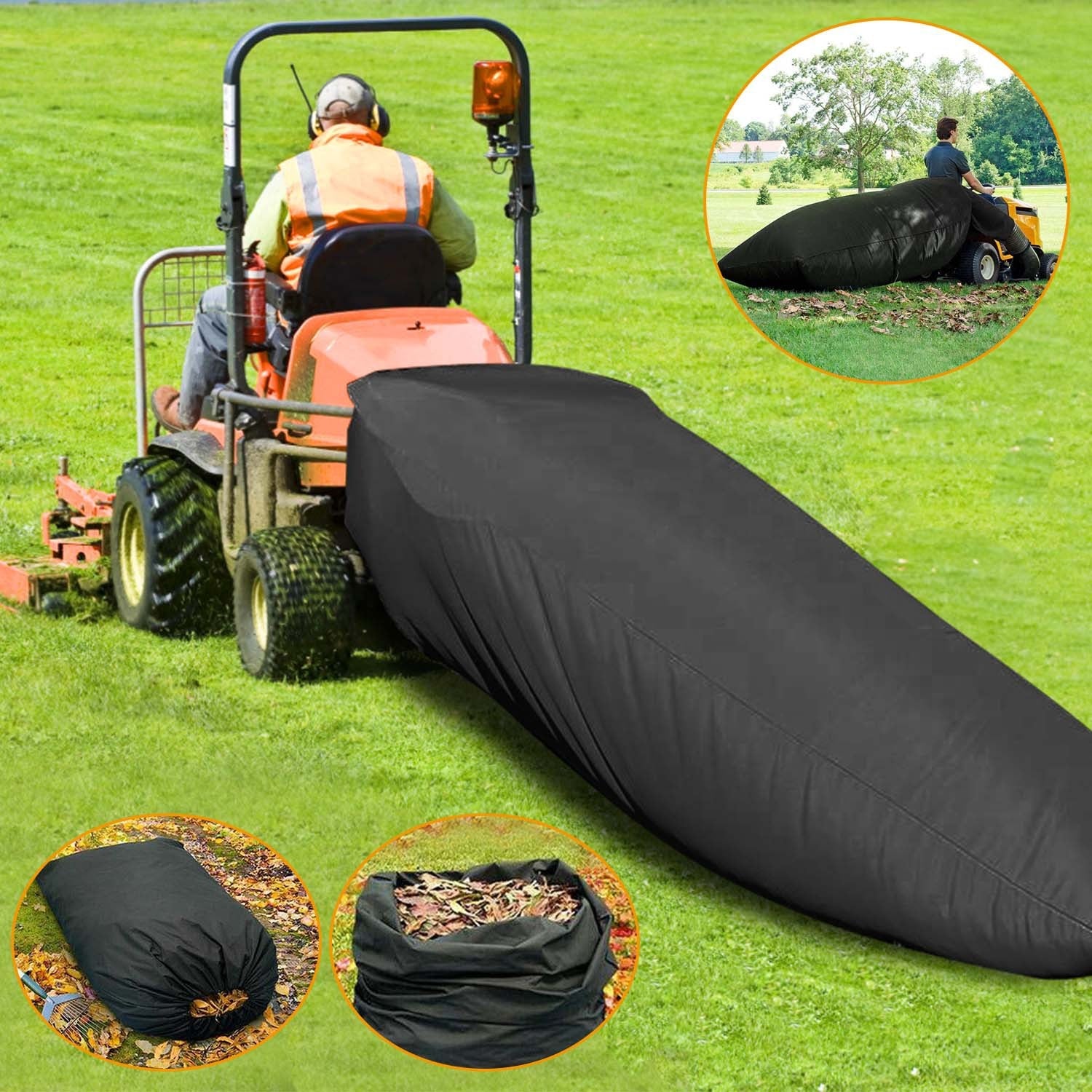 54 Cubic Foot Lawn Tractor Leaf Bag