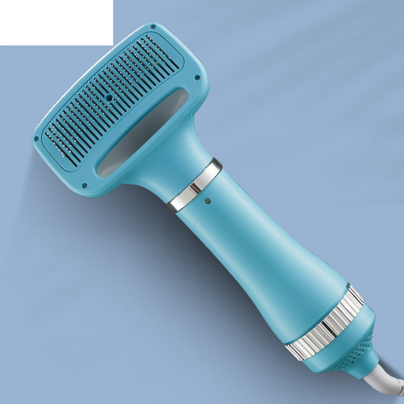 Compact Pet Hair Dryer with Adjustable Airflow and Temperature