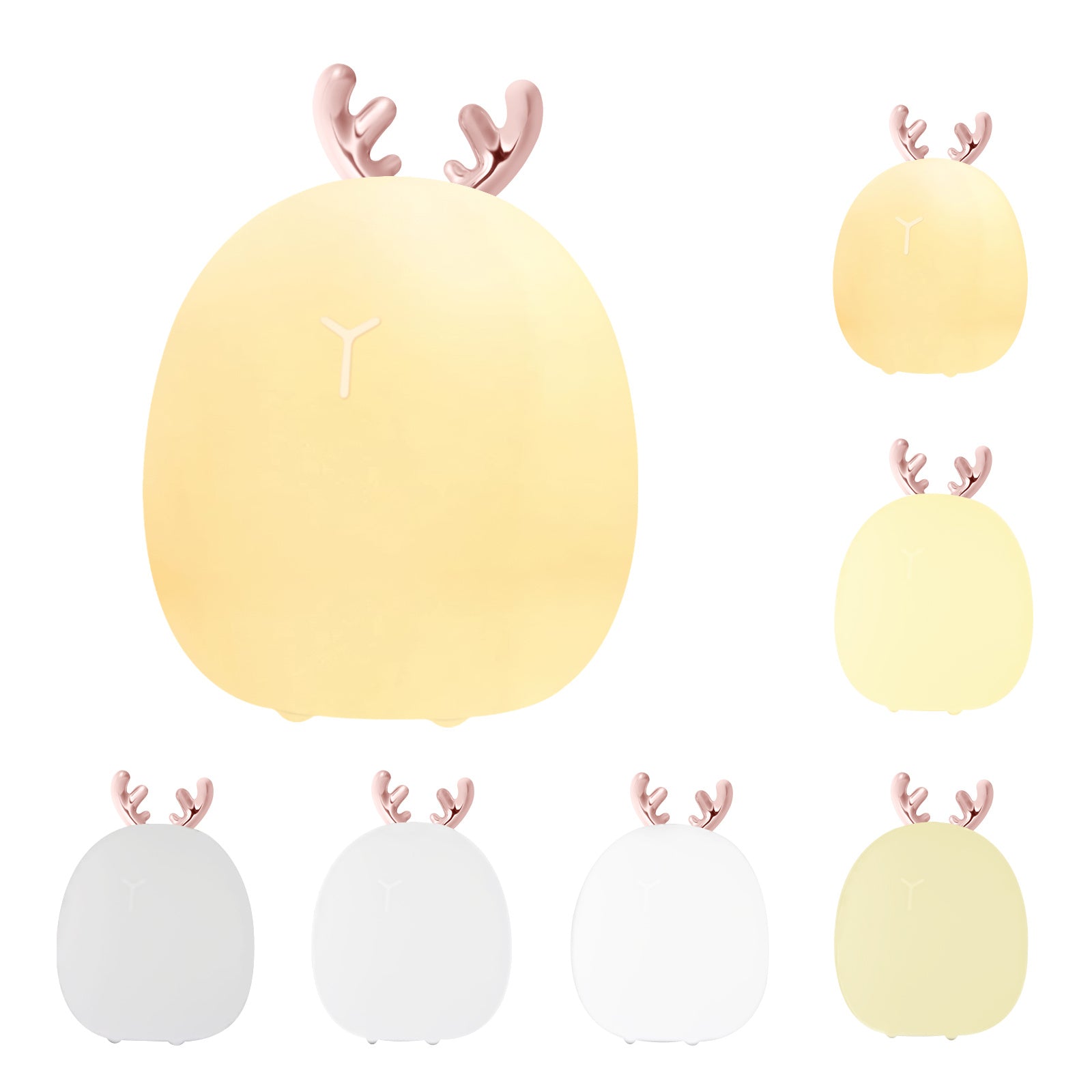 Cute Rabbit & Elk Silicone Night Light