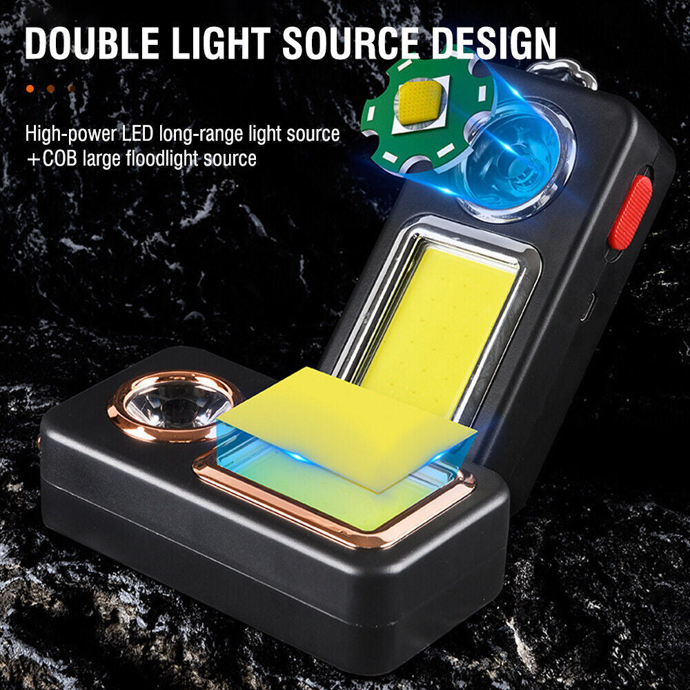 Dual Light Solar LED Camping Lamp