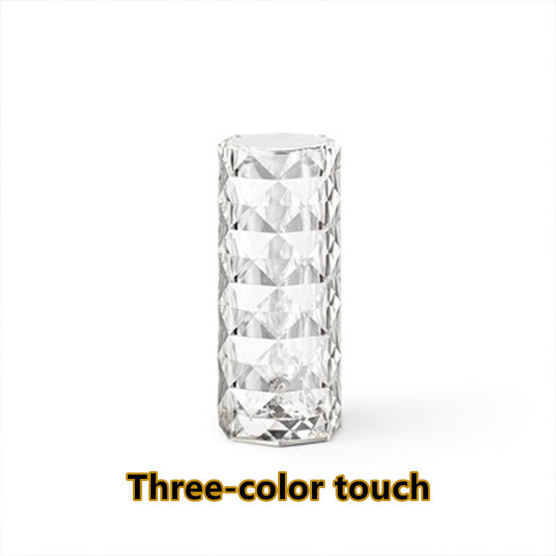 Modern Crystal LED Desk Lamp