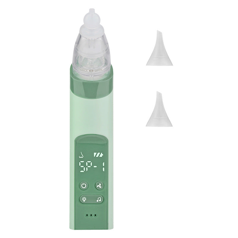 Adjustable 9-Level Nasal Aspirator & Blackhead Remover with Soothing Music