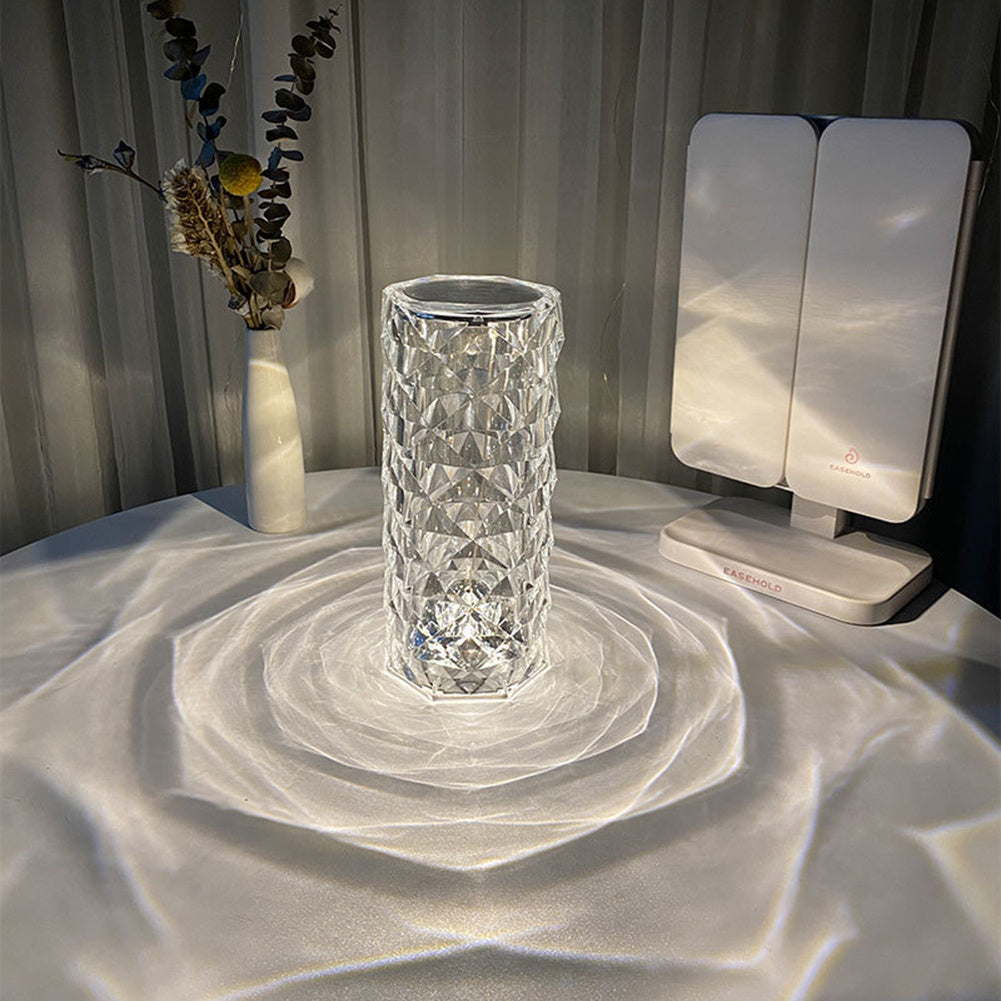 Modern Crystal LED Desk Lamp