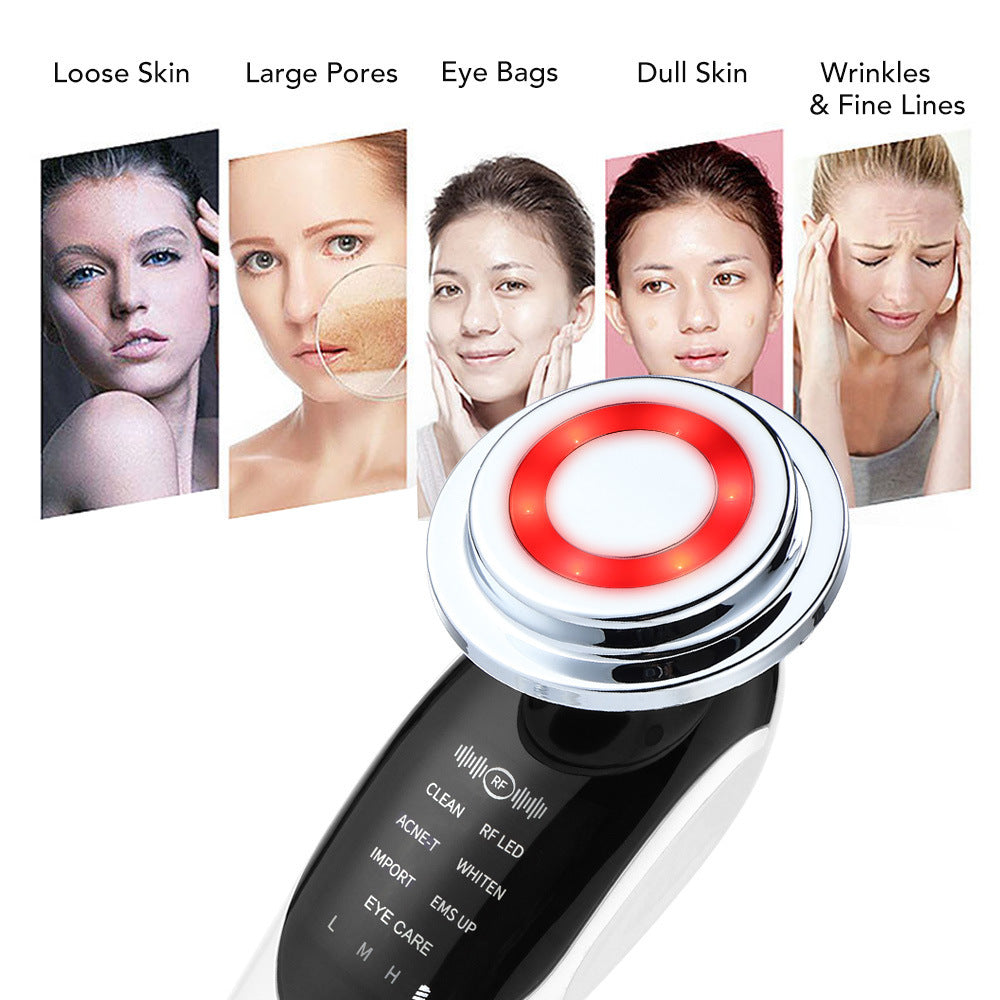 Multifunctional Facial Massager with Light Therapy & EMS Micro-Current
