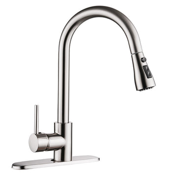 Stainless Steel Pull-Out Basin Faucet