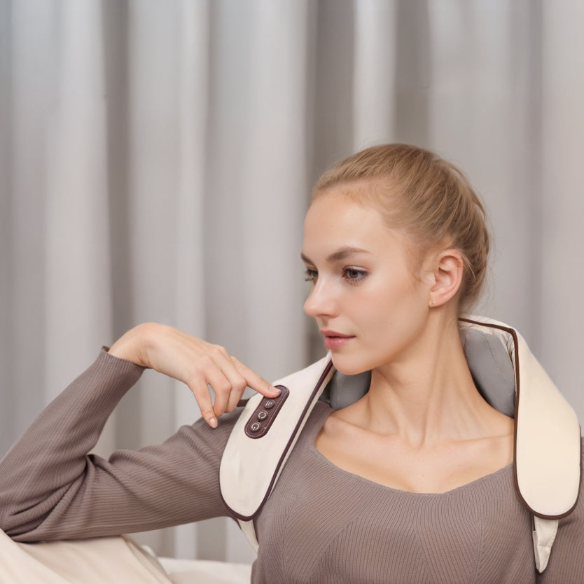 Wireless Heated Neck & Shoulder Massager