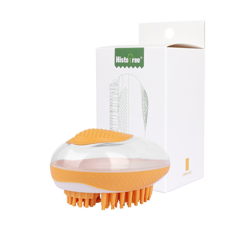 2-in-1 Pet Bath & Grooming Brush