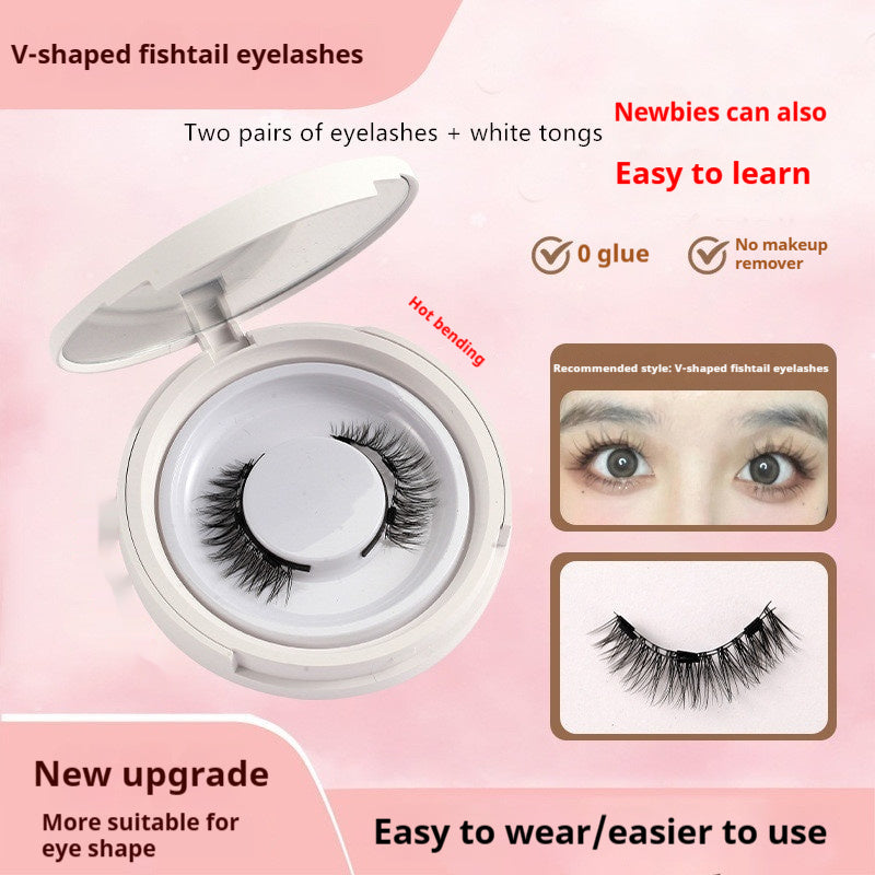 Magnetic Suction Mink False Eyelashes