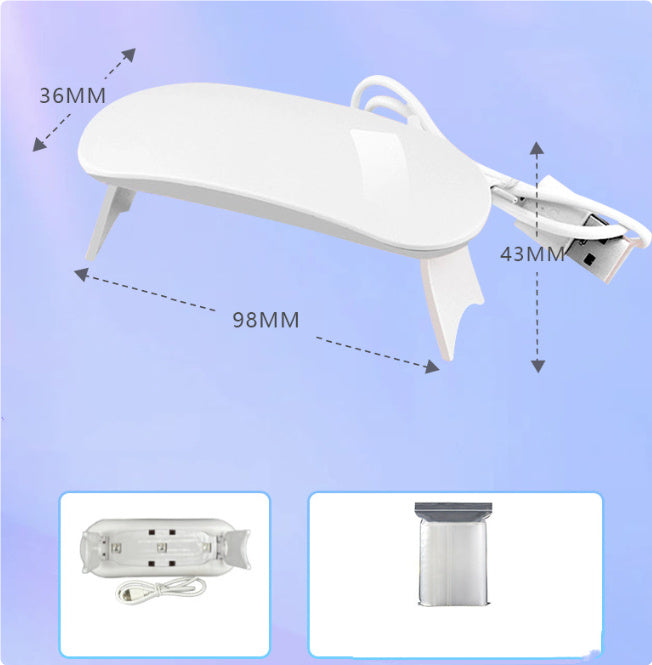 Portable LED Nail Light Therapy Machine