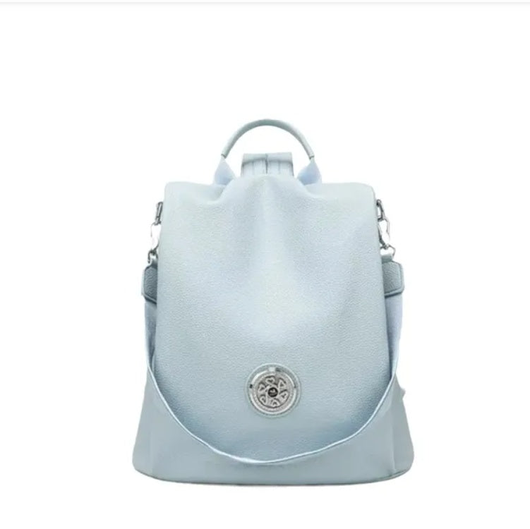 Haze Blue Convertible Shoulder & Backpack