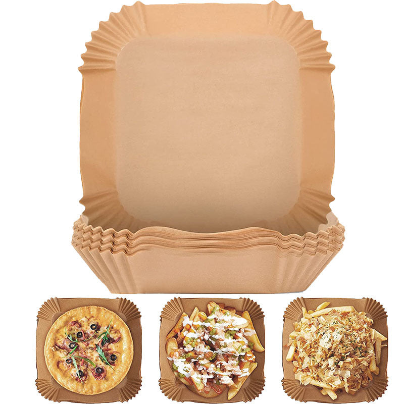Food-Grade Disposable Paper Liners for Air Fryer Basket