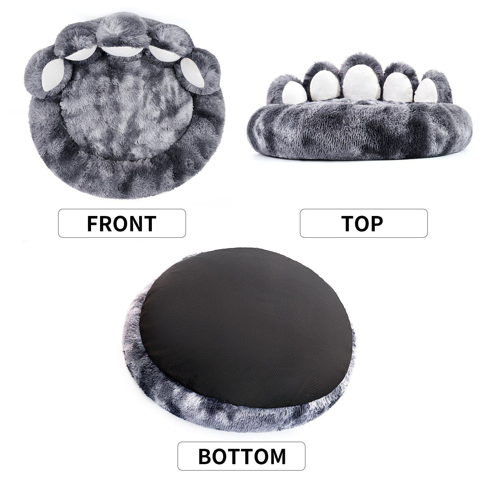 PETART Standing Bear Paw Dog Bed