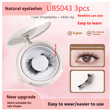 Magnetic Suction Mink False Eyelashes