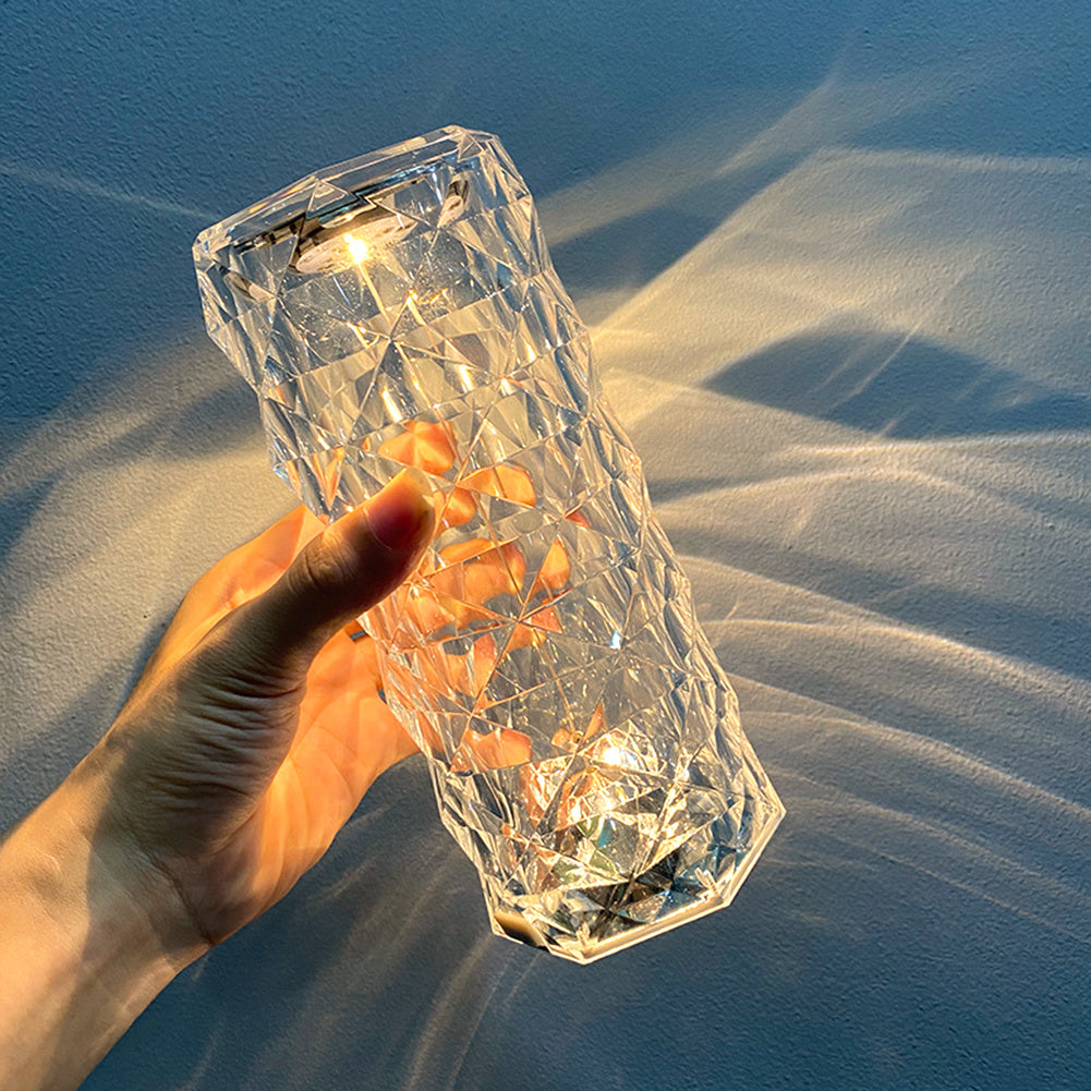 Modern Crystal LED Desk Lamp