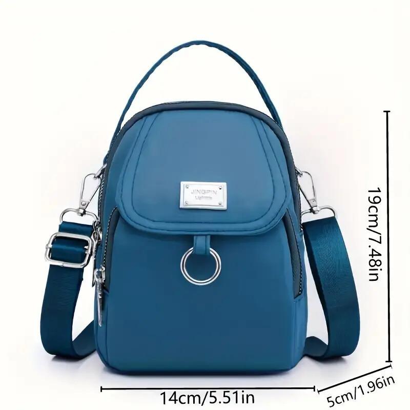 Waterproof Oxford Crossbody Bag
