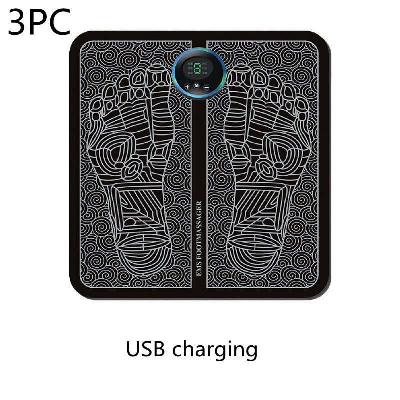 USB Rechargeable EMS Smart Foot Massager for Plantar Relief