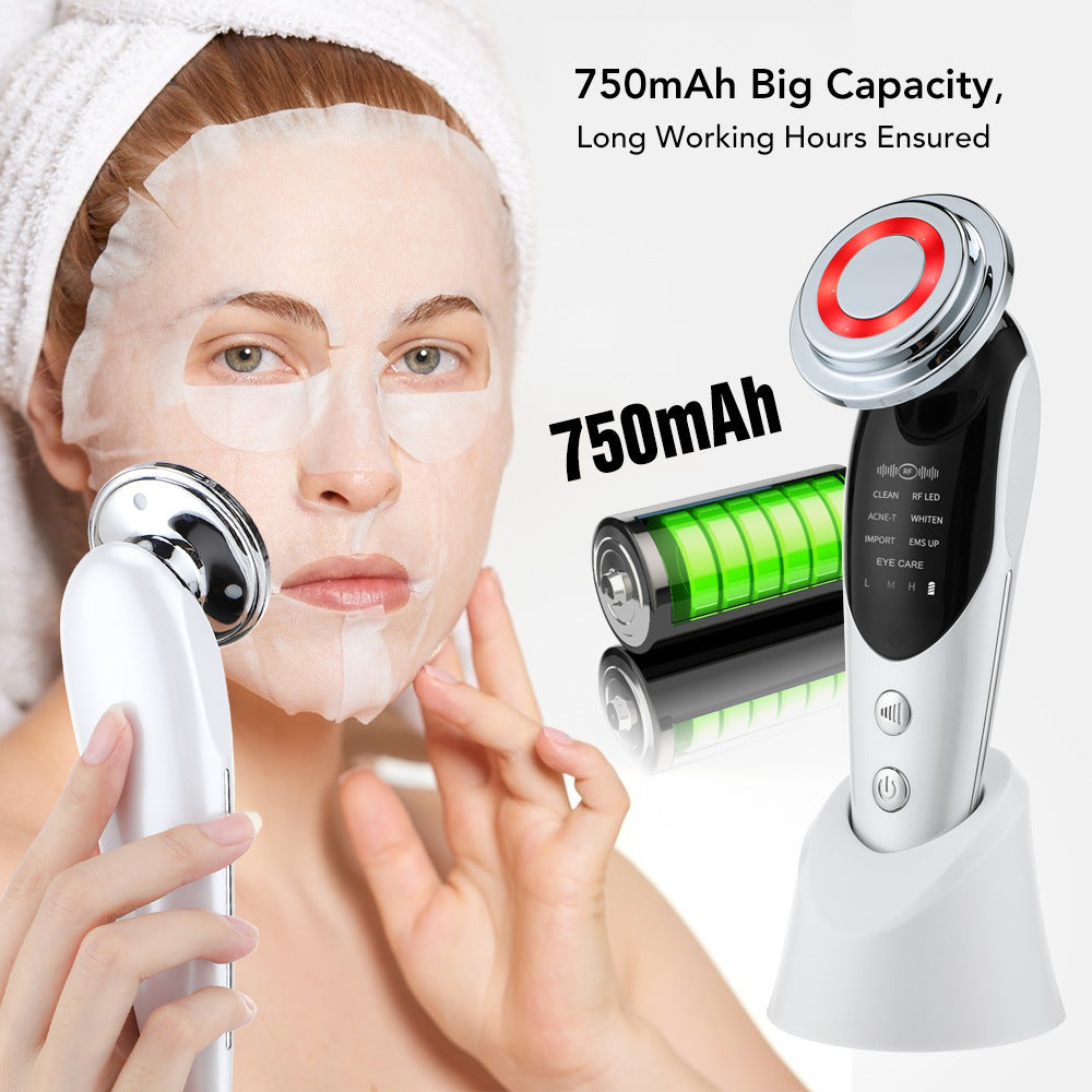Multifunctional Facial Massager with Light Therapy & EMS Micro-Current