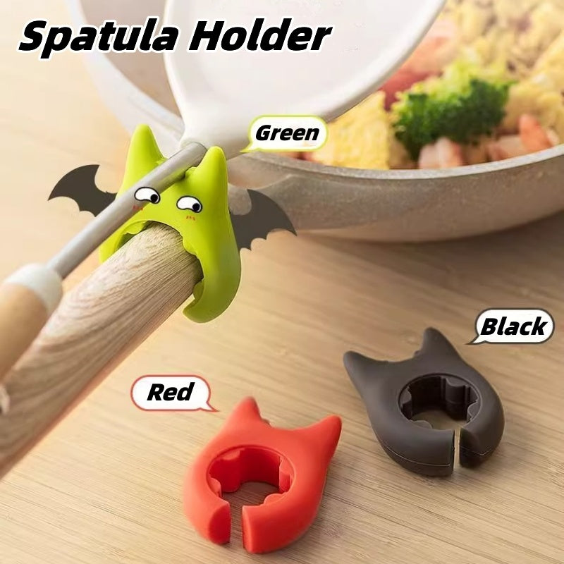 Silicone Pot Edge Spoon Holder
