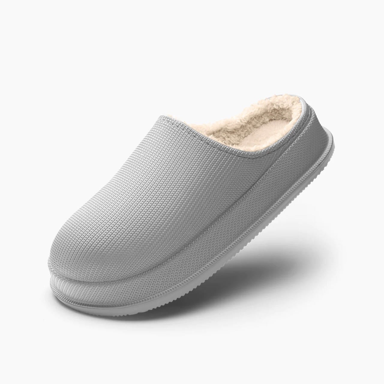 Couple Waterproof Non-slip Warm Home Cotton Slippers