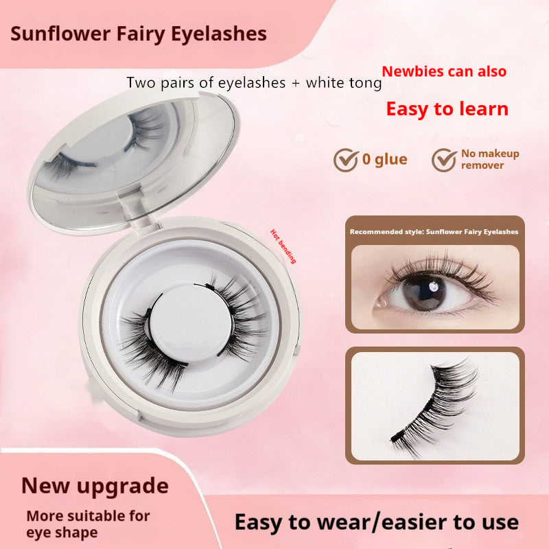 Magnetic Suction Mink False Eyelashes