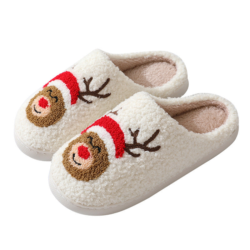 Winter Suede Warm Slippers