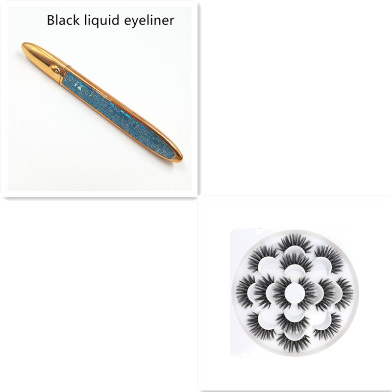 False Eyelashes Self-Adhesive Eyeliner – Multicolor Options