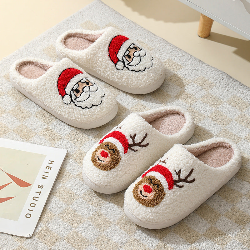 Winter Suede Warm Slippers