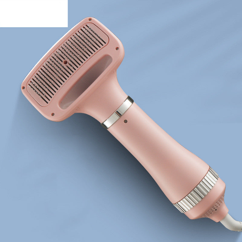 Compact Pet Hair Dryer with Adjustable Airflow and Temperature