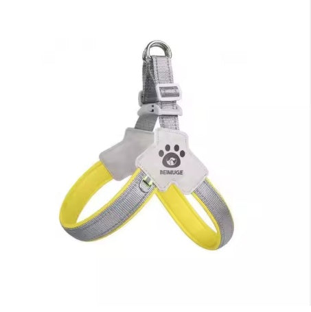 Adjustable Pet Carrier with Reflective No-Pull Leash Set