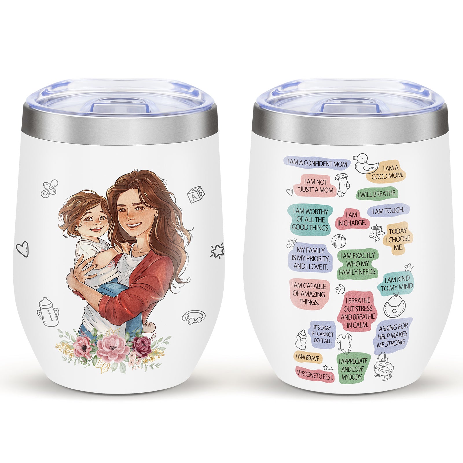 12oz Eggshell Ceramic Coffee Cup – Elegant and Durable