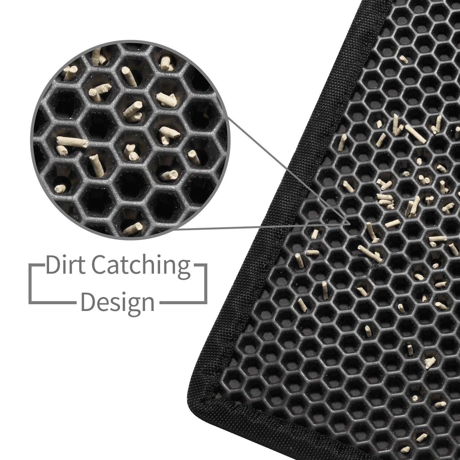 Premium Double-Layer Cat Litter Mat