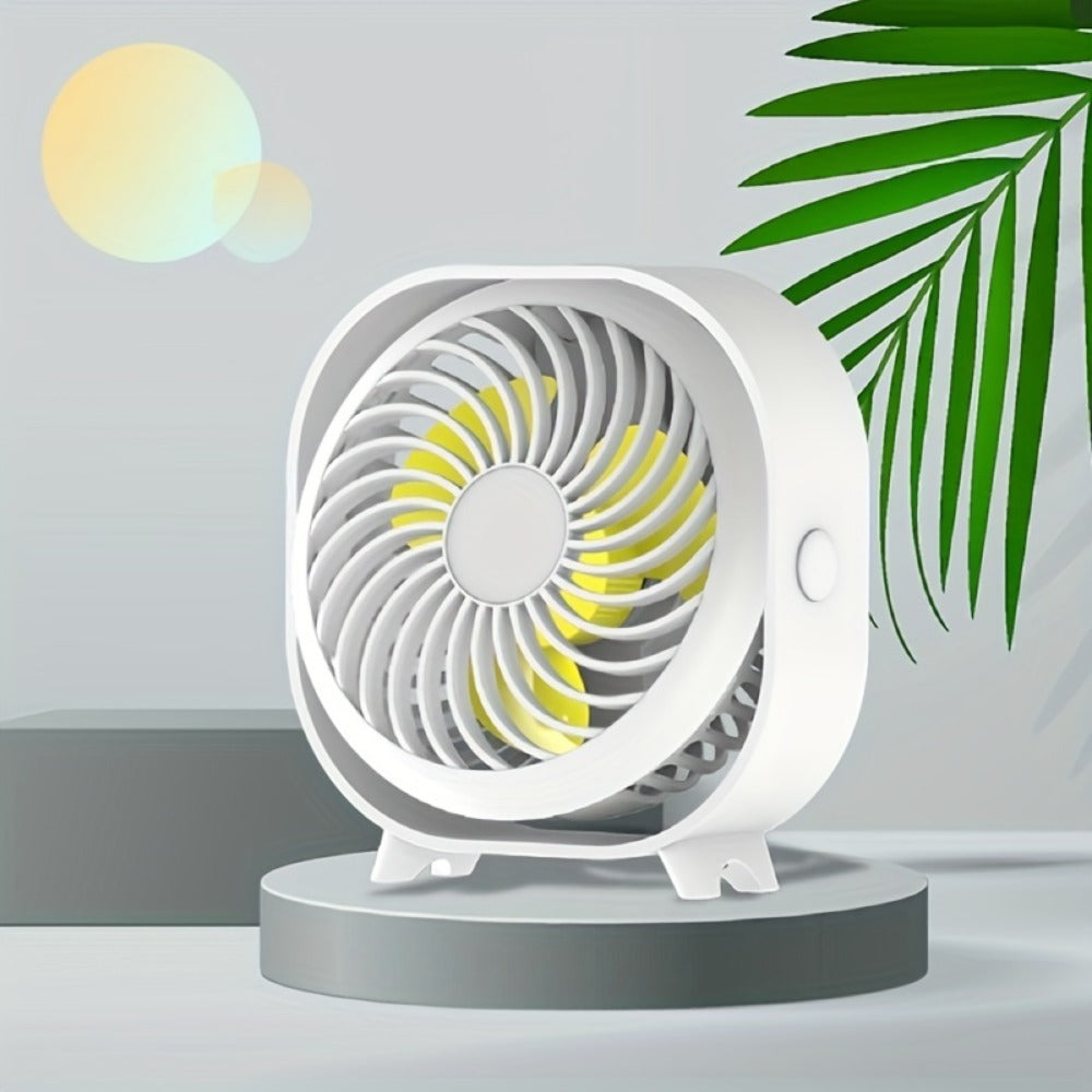 Portable Rechargeable Desktop Fan