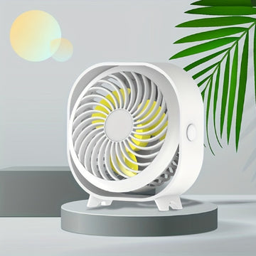 Portable Rechargeable Desktop Fan