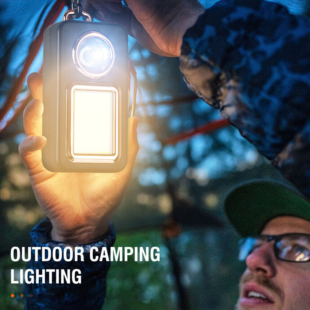 Dual Light Solar LED Camping Lamp