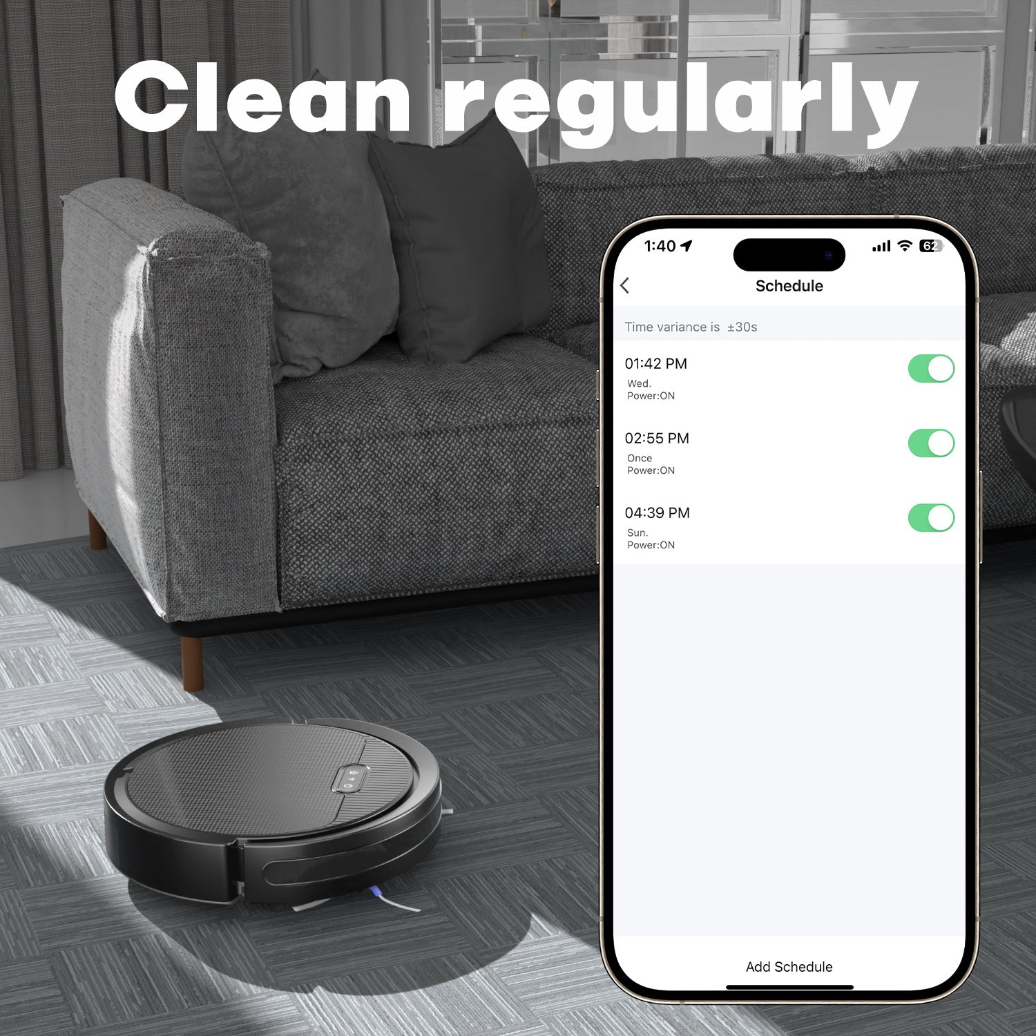 V3 3-in-1 Robot Vacuum & Mop
