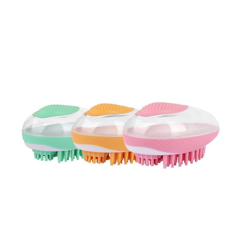 2-in-1 Pet Bath & Grooming Brush