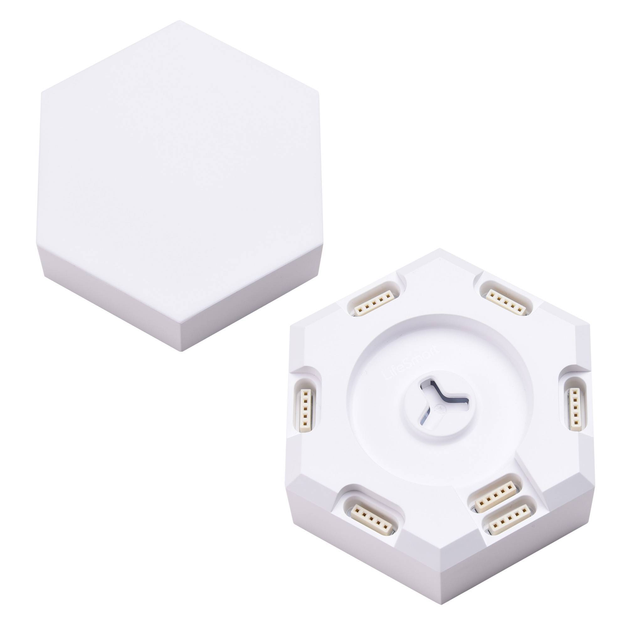Hexagon LED Smart Light – Colorful Modular Illumination