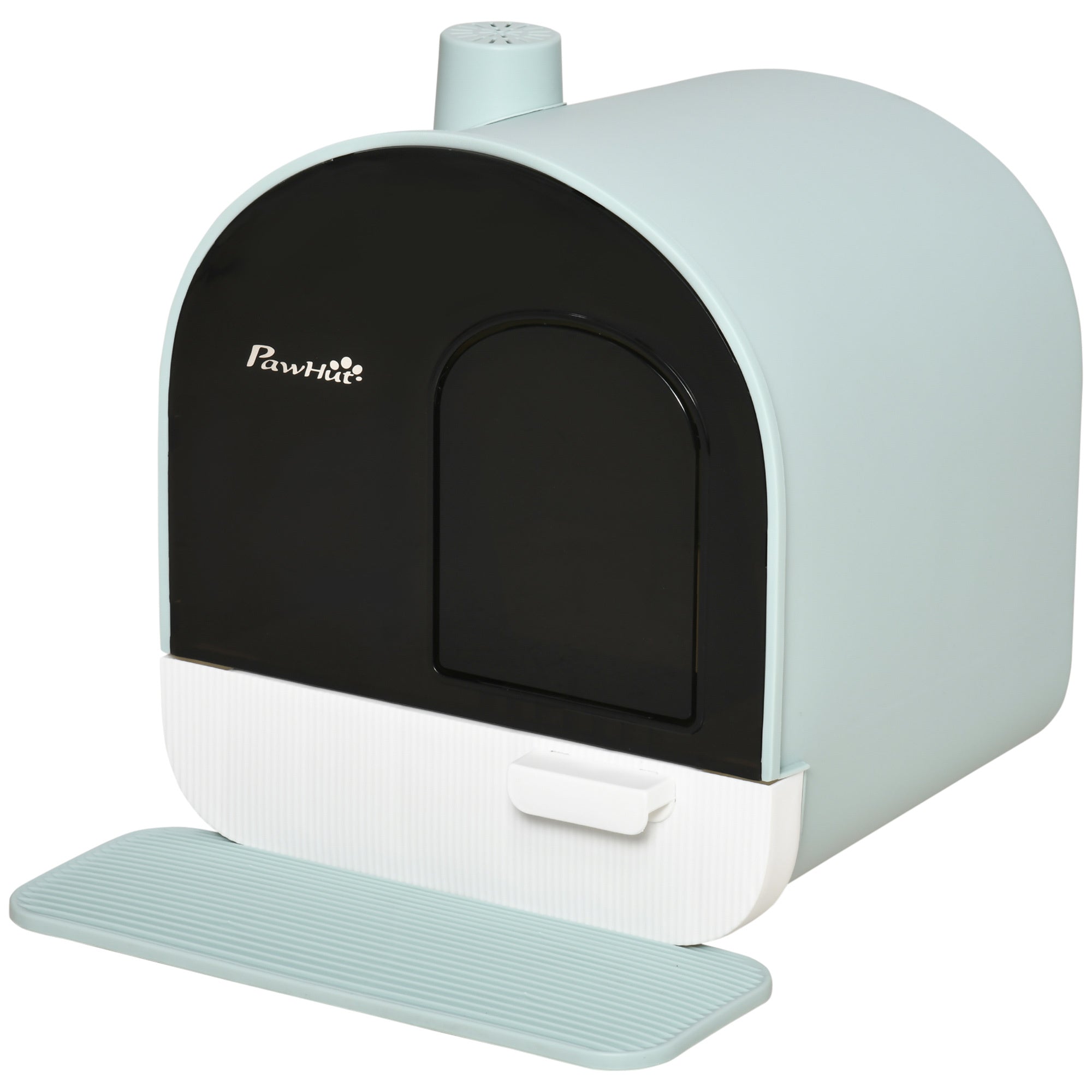 PawHut Enclosed Cat Litter Box with Lid, Tray & Accessories