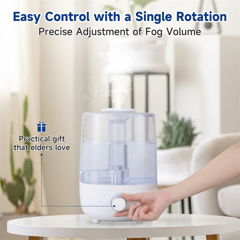 Low Water Level Protection BPA-Free 4L Mechanical Humidifier